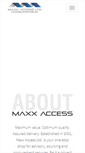 Mobile Screenshot of maxxaccess.com